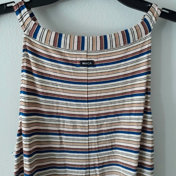 Retro RVCA Striped Sleeveless Dress - Picture 6 of 8